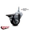 Service Caster 3 Inch Black Polyurethane 38 Inch Threaded Stem Caster with Brake SCC-TS20S314-PPUB-BLK-PLB-381615 - alternate 3